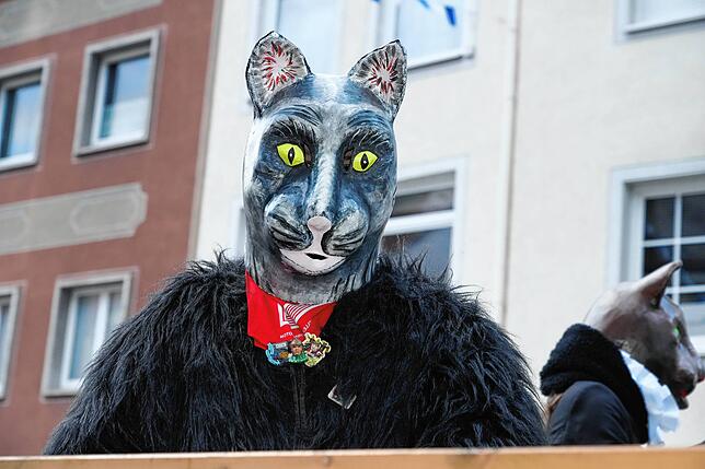 Bild 15: Umzug der Katzenmusik am Montagmorgen