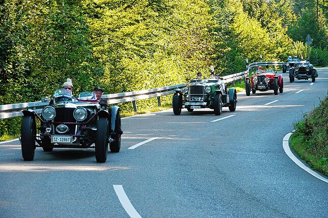 Bild 37: Die Oldtimer-Rallye Eggberg-Klassik am Samstag sorgt wieder für Begeisterung