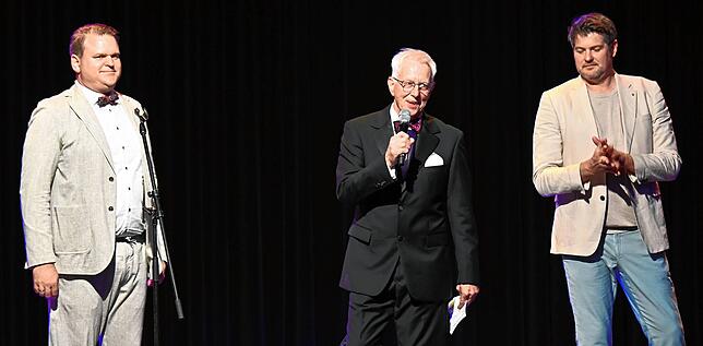 Das sind die Präsidenten der drei Service-Clubs, von links: Mathias Keller (Lions), Klaus Danner (Rotary) und Jan Tschentscher (Kiwanis).