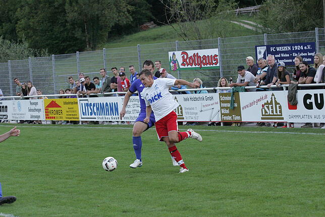 Bild 4: Spielabbruch beim FC Weizen