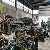 Die dritte Kompanie des Deutsch-Französischen Versorgungsbataillons breitet sich auf die Feldeinsatzübung im November in und um ...