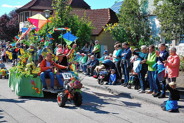 Bild 5: Die schönsten Bilder vom Winzerfestumzug in Erzingen
