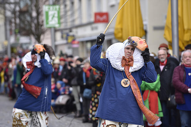Bild 8: Bilder vom Historischen Umzug am Fasnetmontag in Villingen &ndash; Teil 4