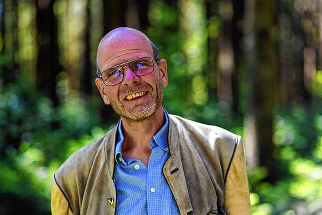 Jens Borchers, Leiter des Fürstlich Fürstenbergischen Forstbetriebs, geht der Windkraftausbau nicht schnell genug (Archvibild).