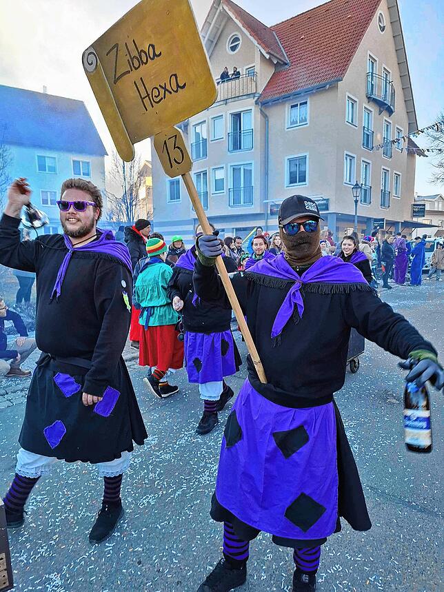 Bild 33: Alle Bilder vom Jubiläumsumzug Bockzunft Stetten am kalten Markt