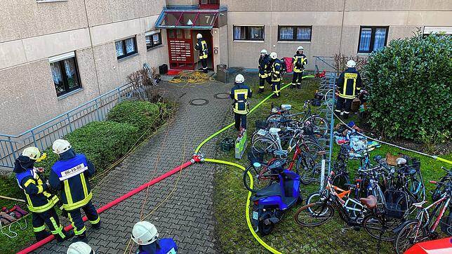 Nur einer der Einsätze der Feuerwehr Konstanz &ndash; hier in der Max-Stromeyer-Straße. (Archivbild)
