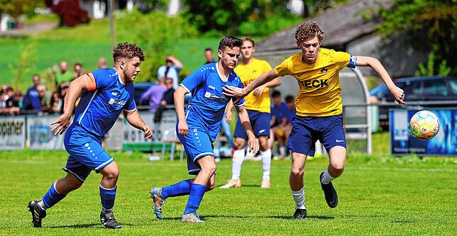 Bild 19: 6:0-Sieg im Spitzenspiel! A-Jugend der SG Dettingen-Dingelsdorf erobert Bezirksliga-Spitzenposition