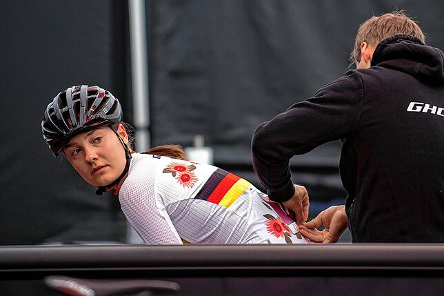 Bild 5: Mountainbikerin Finja Lipp fuhr Weltcup in Lenzerheide und wir haben Impressionen vom Rennen
