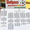 Ausgelost: Nach einer Stunde war das Tableau für Rothaus-Bezirkspokal 2023/24 komplett. Spielleiter Hanspeter Stein (links) und ...