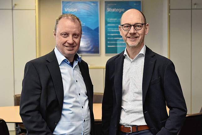 Die IMS Gear-Vorstände Ales Starek und Bernd Schilling (von links)