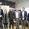 Von links: Jan Münster, Julia Deutsch, Udo Schoofs, Bürgermeister Andreas Guhl, Kai Hilbert und Johannes Jekal.