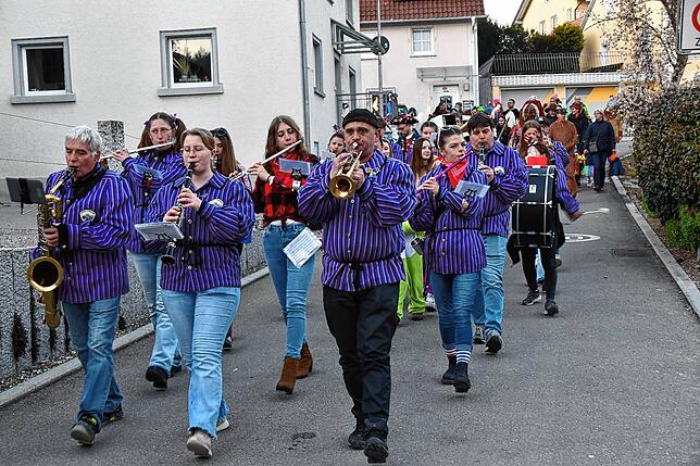 Bild 24: Narren feiern Rosenmontag mit Kindernachmittag und Fackelzug