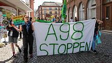 Den Stopp der A98 ist ein zentrales Anliegen der Fridays for future Ortsgruppe Bad Säckingen, das sie auch beim globalen Klima-Streik ...