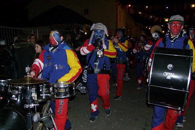 Bild 9: Bilder vom Klettgaunarrentreffen der Narrenzunft Bohnenviertel in Hohentengen a.H. am Samstag, 8. Februar