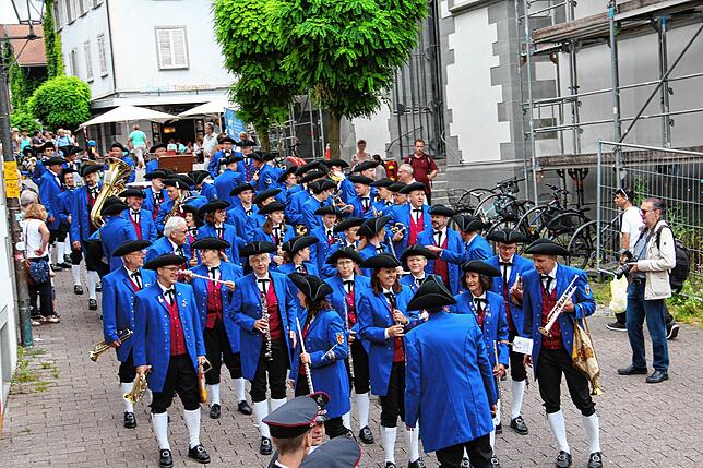 Bild 5: Hausherrenfest 2024: Hausherren-Prozession nach dem Hochamt