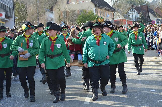Bild 4: Eigeltinger Narrentage: Der Sonntagsumzug in Bildern (1)