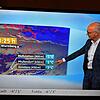Der Meteorologe Karsten Schwanke hält Wort. Er blendet am Donnerstagabend in seiner Sendung das Wetter von Pfullendorf ein.