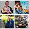 Autoren aus der Region und ihre Bücher (von links): Petra Metzger, Sänger Max Mutzke, Gerald Edinger, Sandhya Hasswani, Ralf H. ...