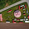 Noch bis zum 19. September gastiert Circus Weisheit in Villingen &ndash; hier ein Blick senkrecht von oben auf das Gelände zwischen ...