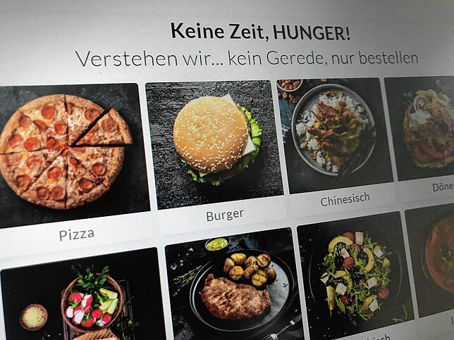 Essen einfach bestellen geht mit Food Alley.  Bilder: Food Alley