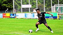 Austyn Adebayo Adefeyiju und der SC Konstanz Wollmatingen möchten sich am letzten Spieltag noch mal gebührend aus der Verbandsliga ...