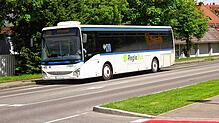 Zwischen Sigmaringen und Meßkirch könnten schon ab dem Fahrplanwechsel im Dezember Regiobusse verkehren, so wie hier zwischen ...