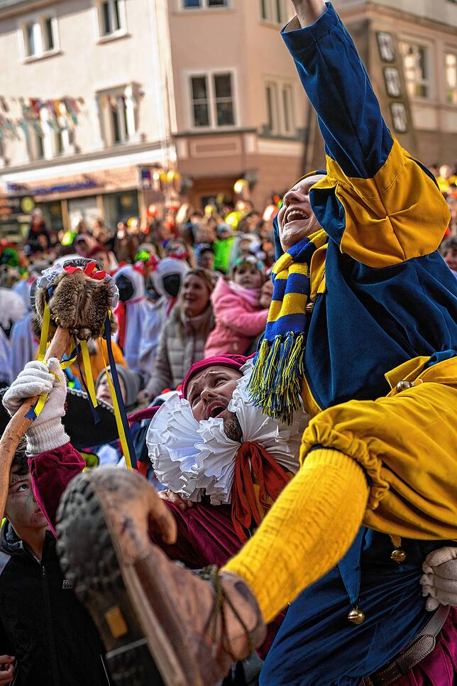 Bild 13: Bilder vom Schmotzigen Dunschdig in Meßkirch (Teil 1/3)