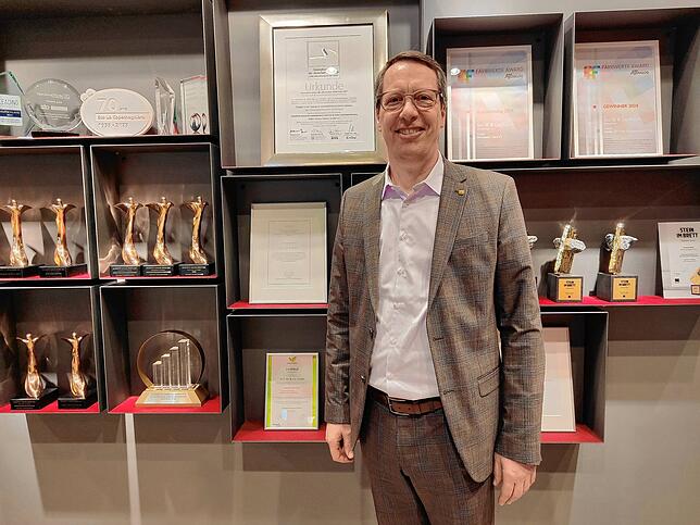 Thade Bredtmann, Personalchef der Sto-Gruppe.