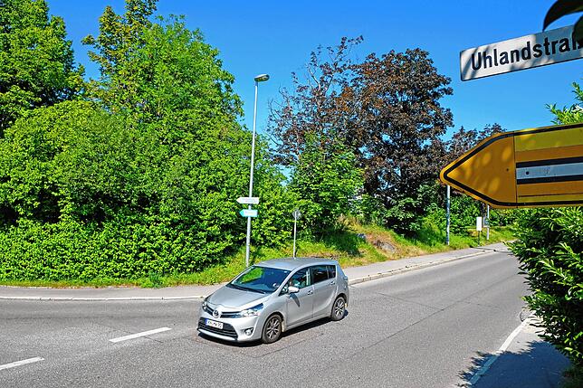 Hier an der Ecke Aufkircher und Uhlandstraße will Dr. Martin Braun mit seiner Bodensee-Laserklinik ein neues medizinisches Zentrum ...