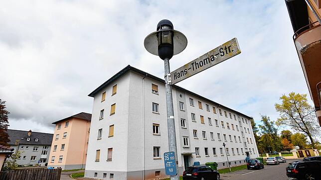 Die Bundesanstalt für Immobilienaufgaben hat die Hans-Thoma-Höfe im Blick. Die Wohnhäuser sollen abgerissen und durch Neubauten ersetzt ...