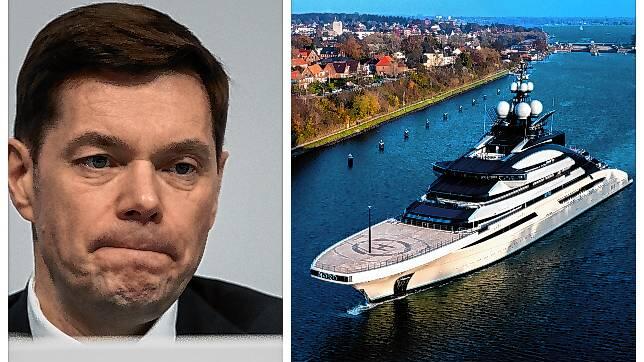 Großaktionär Alexej Mordaschow und seine Jacht &bdquo;Nord&ldquo;