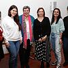 Sechs Frauen für bessere Integration: Im Bild (von links) Beata Zelezik-Rebmann (Landratsamt), Mariia Muradkhanian (aus der Ukraine ...