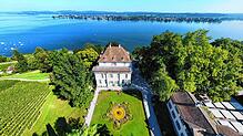 Das Schloss Arenenberg mit dem Napoleonmuseum liegt traumhaft gelegen am Schweizer Bodenseeufer nur zehn Autominuten von Konstanz ...
