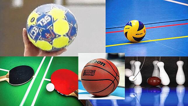 Handballer, Volleyballer, Tischtennis-Spieler, Basketballer und Sportkegler müssen aufgrund des Corona-Virus eine Zwangspause einlegen.