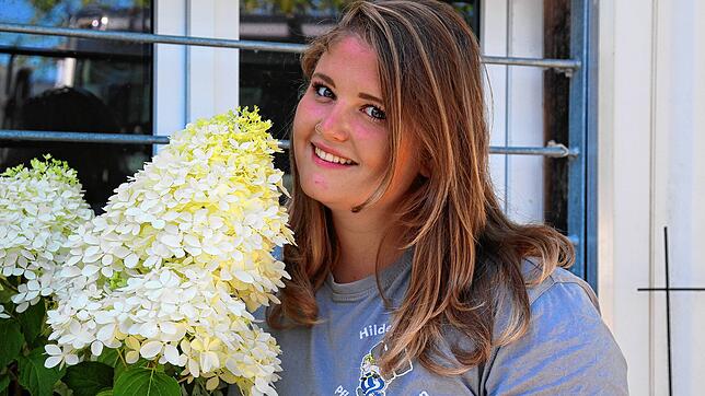 Marie-Luise Hildebrand mag blühende Pflanzen wie diese weiße Hortensie. Als Landschaftsgärtnerin hat sie schon viele Gärten in ...