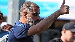 Sein letztes Spiel als Allensbacher Trainer gewannen Serdar Yalcinkaya und sein Team mit 7:1 gegen den FC Uhldingen.
