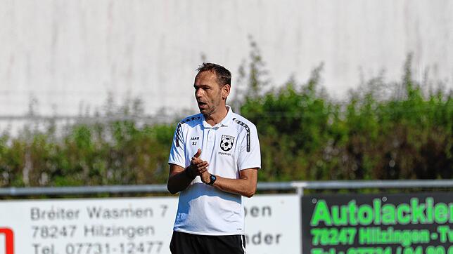 Sascha Jauch, Trainer des FC Hilzingen.