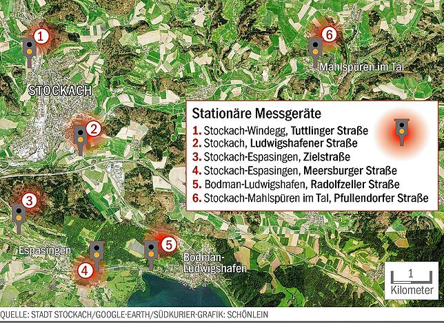 Bild 1: Blitzer bringen Hunderttausende Euro: Wo Autofahrer in Stockach aufpassen müssen
