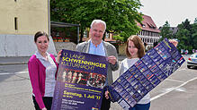 Sie freuen sich auf die lange Kulturnacht in Schwenningen am 1. Juli, Kulturamtsleiter Andreas Dobmeier mit der Referentin für ...
