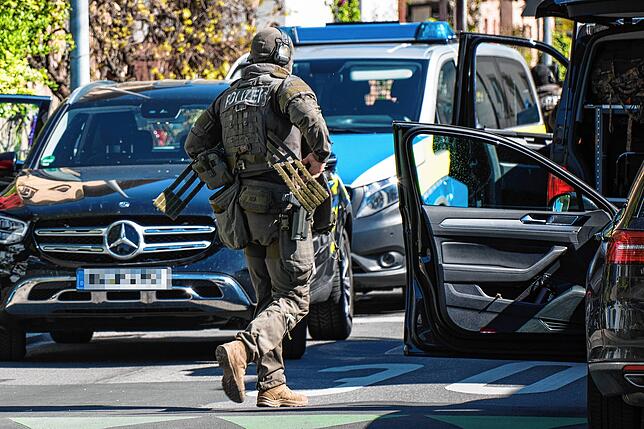 Großeinsatz in Konstanz-Fürstenberg: Im April 2022 waren hier Spezialkräfte im Einsatz.