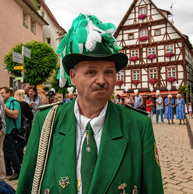 Bild 3: Anita Hofmann hat im Meßkircher Rathaus "Ja" gesagt