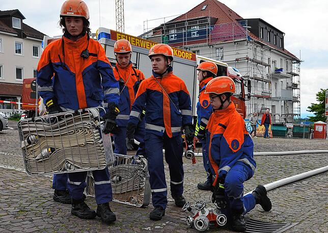 Bild 6: Jahreshauptübung der Freiwilligen Feuerwehr Markdorf – hier gibt es die Bilder! Teil 3