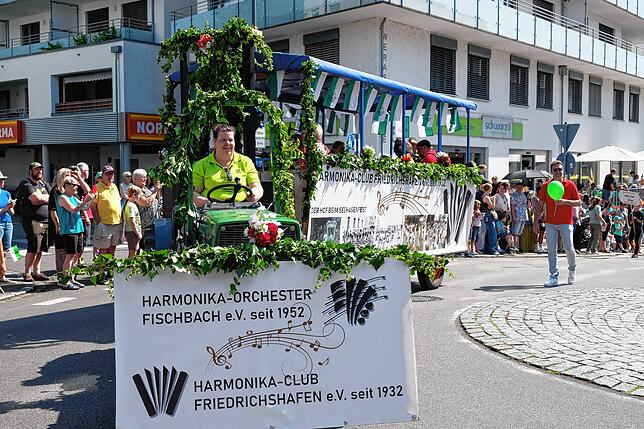 Bild 12: Bilder vom Seehasen-Jubiläumsfestzug