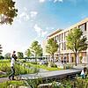 Der Aufenthaltsqualität in der Neuen Mitte an der Schlossseeallee in Salem soll ein hoher Stellenwert beigemessen werden. Unter anderem ...