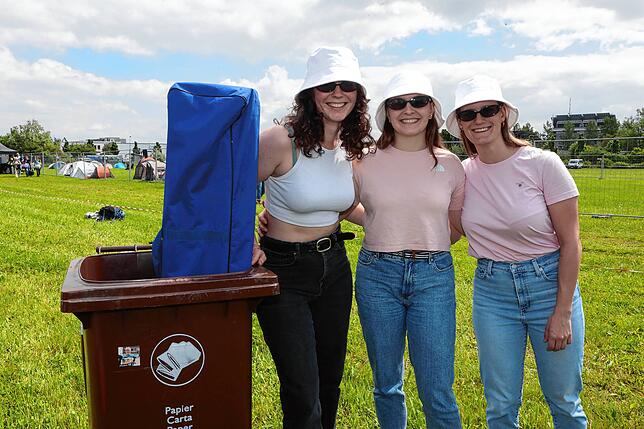 Bild 25: Die Camper sind da und stimmen sich aufs Campus-Festival 2024 ein