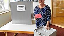 Monika Ganter ist für die Bundestagswahl zuständig. Bild: Harald Hafner