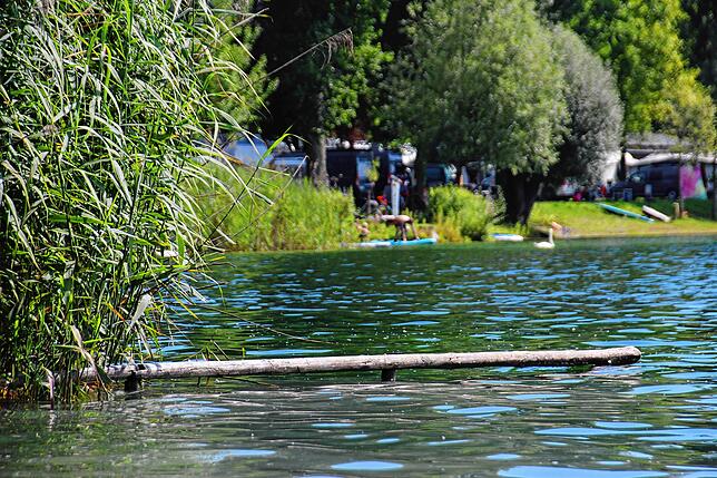 Seit April ist der Bodenseepegel wieder um einiges gestiegen, wie Bilder aus Bodman-Ludwigshafen zeigen.