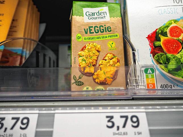 Der in Singen entwickelte vegane Ei-Ersatz von Garden Gourmet, einer Nestlé-Marke, ist im Supermarkt zu kaufen.