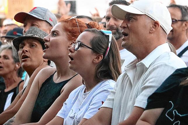 Bild 16: Austro-Pop-Party zum Abschluss in Markdorf