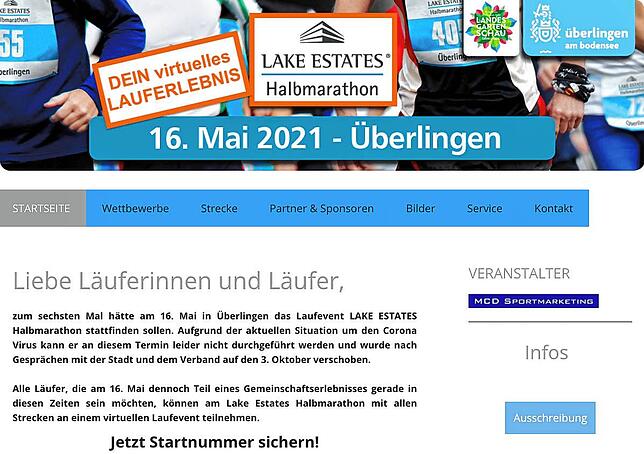 Die Teilnahme am virtuellen Gemeinschaftslauf ist kostenlos: Startnummer und Urkunde gibt es dennoch.